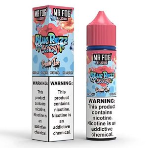 MR FOG BLUE RAZZ STEEZY SERIES E LIQUID JUICE 60ML BOTTLE