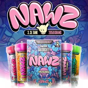 NAWZ 2050G (3.3L) TANK CYLINDER FLAVORED CHARGERS 2CT/ BOX