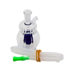 3.5'' FANCY CLEAR GLASS TUBE