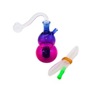 3.5'' FANCY COLOR FULL GLASS TUBE