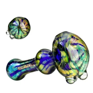 PHOENIX STAR 5" AMERICAN COLOR ROD FANCY HAND PIPE