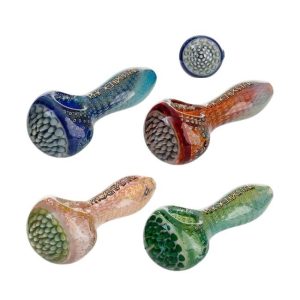 PHOENIX GLASS 4.5'' AMERICAN COLOR FANCY HAND PIPE