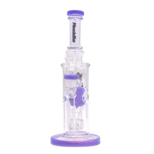 PHOENIX GLASS 10" MOTHERSHIP STRAIGHT FAB RECYCLER WATER PIPE