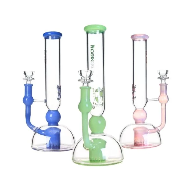 PHOENIX GLASS 10" COLOR SHOWER HEAD DESIGN WATER PIPE