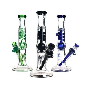 PHOENIX GLASS 12" FREEZABLE COIL WITH GLYCERIN WATER PIPE