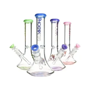 PHOENIX GLASS 10" PREMIUM BEAKER WATER PIPE