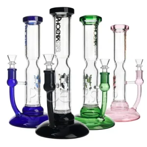 PHOENIX GLASS 10.5'' HONEY COMB PERC WATER PIPE