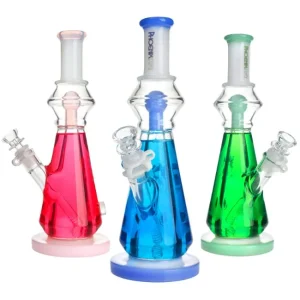 PHOENIX GLASS 12'' GLYCERIN FANCY WATER PIPE