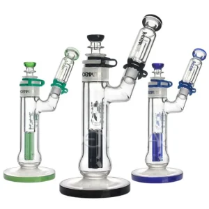 PHOENIX GLASS 12.5'' DETECTABLE BUBBLER WATER PIPE