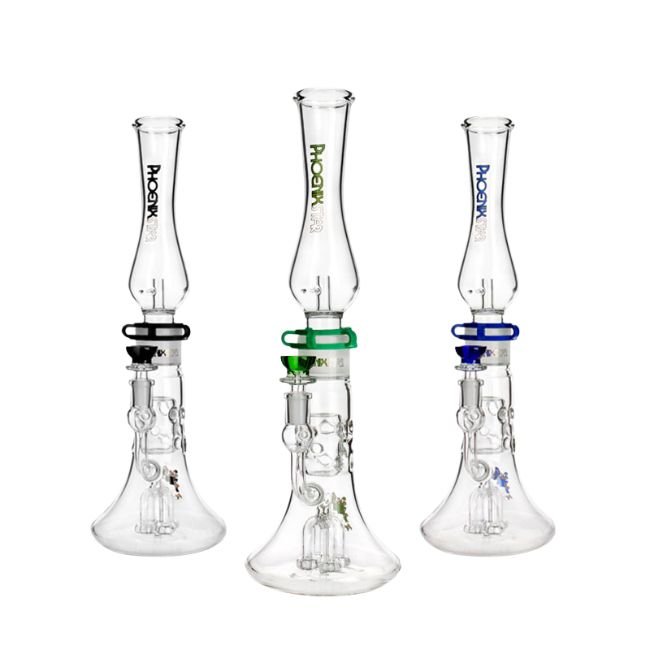 PHOENIX GLASS 15.5'' FOR SHOWER HEAD PERC FANCY WATER PIPE