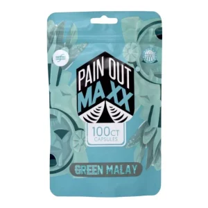 PAIN OUT MAXX KRATOM 100CT CAPSULES BAG