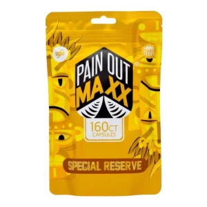 PAIN OUT MAXX KRATOM 160CT CAPSULES BAG