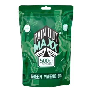 PAIN OUT MAXX KRATOM 500CT CAPSULES BAG