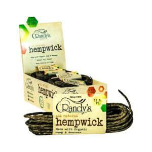 RANDY'S ALL NATURAL HEMPWICK (12.5 FT DISPLAY Of 20)