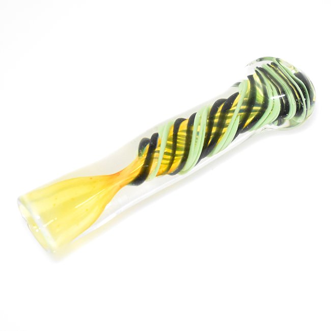 3 INCH GLASS DICORE FRUYT LINE DESIGN CHILLUM ASSORTED "RCH17" - Image 2