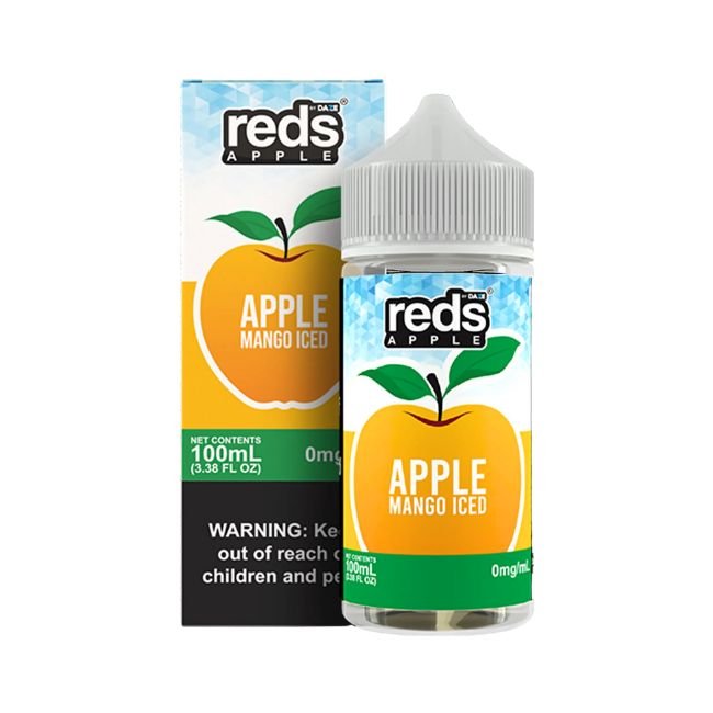 REDS BY 7DAZE E-LIQUID FREEBASE 100ML BOTTLE - Image 5
