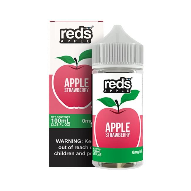 REDS BY 7DAZE E-LIQUID FREEBASE 100ML BOTTLE - Image 6