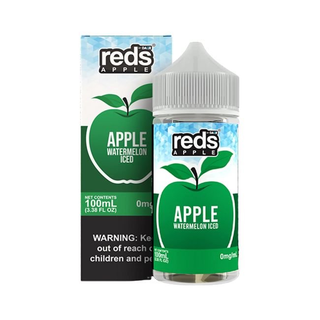 REDS BY 7DAZE E-LIQUID FREEBASE 100ML BOTTLE - Image 7