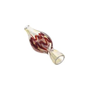 GLASS 3 INCH DICORE FRYUT DOUBLIC DESIGN CHILLUM