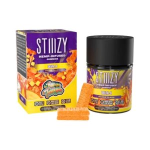 STIIIZY DELTA -8 HEMP INFUSED 1500MG GUMMIES 10CT/ BOX