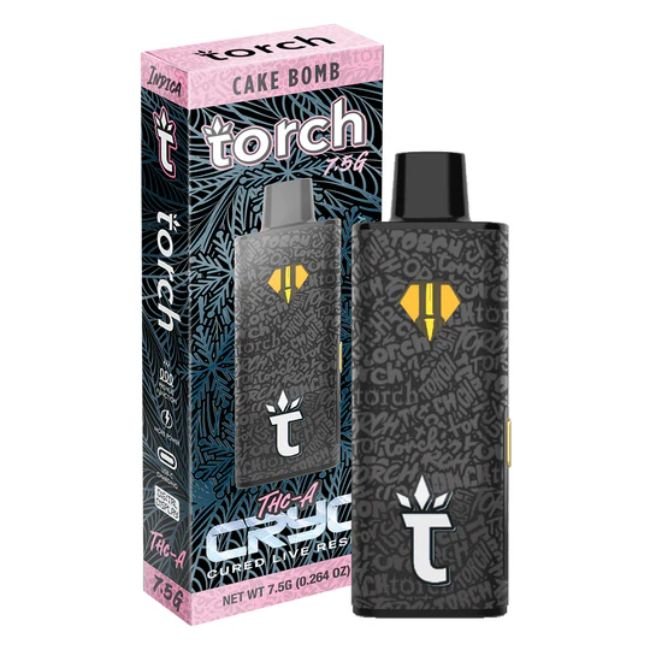 TORCH CRYO THC-A CURED LIVE RESIN 7.5GM DISPO 5CT/ BOX - Image 4