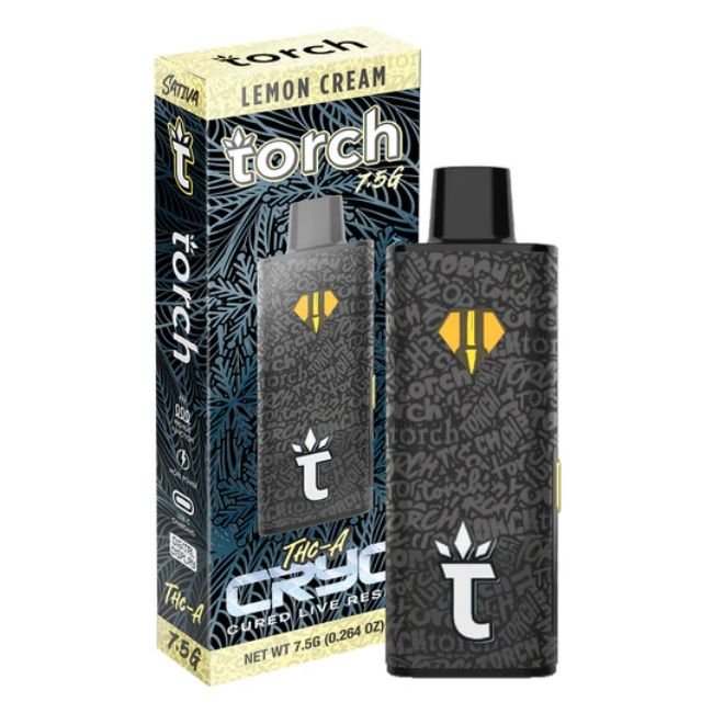 TORCH CRYO THC-A CURED LIVE RESIN 7.5GM DISPO 5CT/ BOX - Image 3