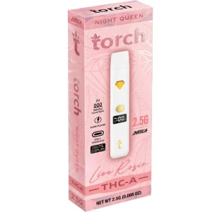 TORCH THCA LIVE ROSIN 2.5GM DISPO 5CT/ BOX