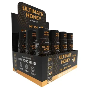 ULTIMATE HONEY BY VIVAZEN FULL SPECTRUM INFUSED WITH KRATOM MIT 100 (15ML) SHOT 12CT/ BOX