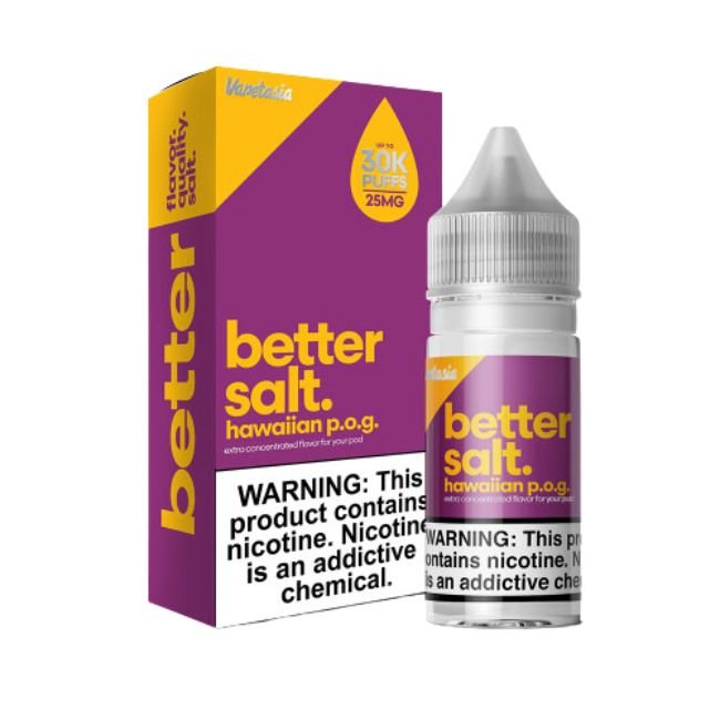 VAPETASIA BETTER SALT E LIQUID 30ML BOTTLE - Image 5