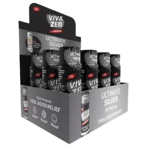 VIVAZEN ULTIMATE SILVER 2X MIT 80MG 15ML KRATOM SHOT 12CT/ BOX