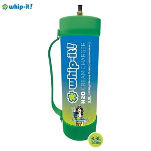 WHIP IT CYLINDER 2030G (3.3L) N2O CREAM CHARGER 2CT/ BOX