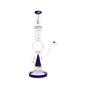 TSUNAMI GLASS 18'' SPRINKLE DONUT WATER PIPE