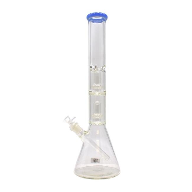 PHOENIX GLASS 18" BASE DIAMETER WITH ICE CATCHER DESIGN WATER PIPE