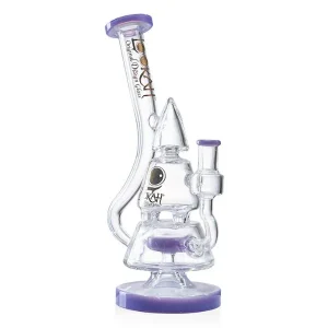 LOOKAH GLASS 12'' FANCY CONE DESIGN WATER PIPE