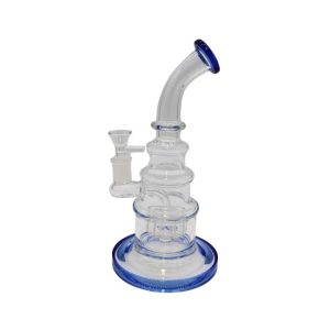 10" BEND NECK PERSC DESIGN GLASS WATER PIPE