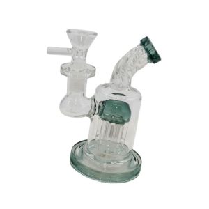 5" POCKET TREE SHOWERHEAD DESIGN GLASS WATER PIPE