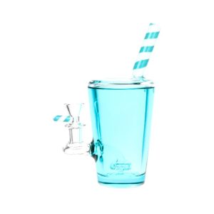 8" SODA CUP GLYCERIN GLASS WATER PIPE