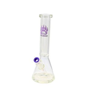 CALIBEAR GLASS 14" CLEAR BEAKER HEAVY DUTY WATER PIPE
