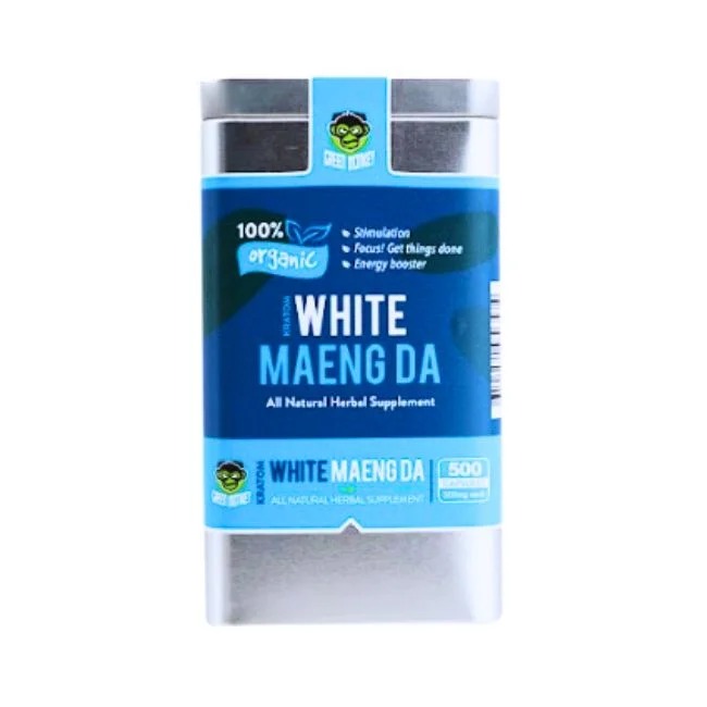 GREEN MONKEY KRATOM 500CT CAPSULE JAR - Image 4