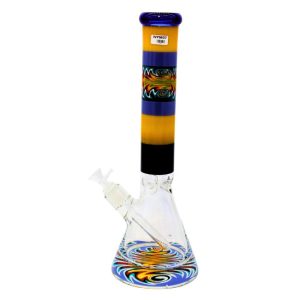 16'' FANCY COLOR FULL PREMIUM HEAVY DUTY BEAKER WATER PIPE
