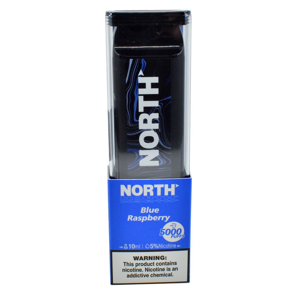 NORTH 5% DISPOSABLE (100ML) 5K PUFFS 10CT/ BOX