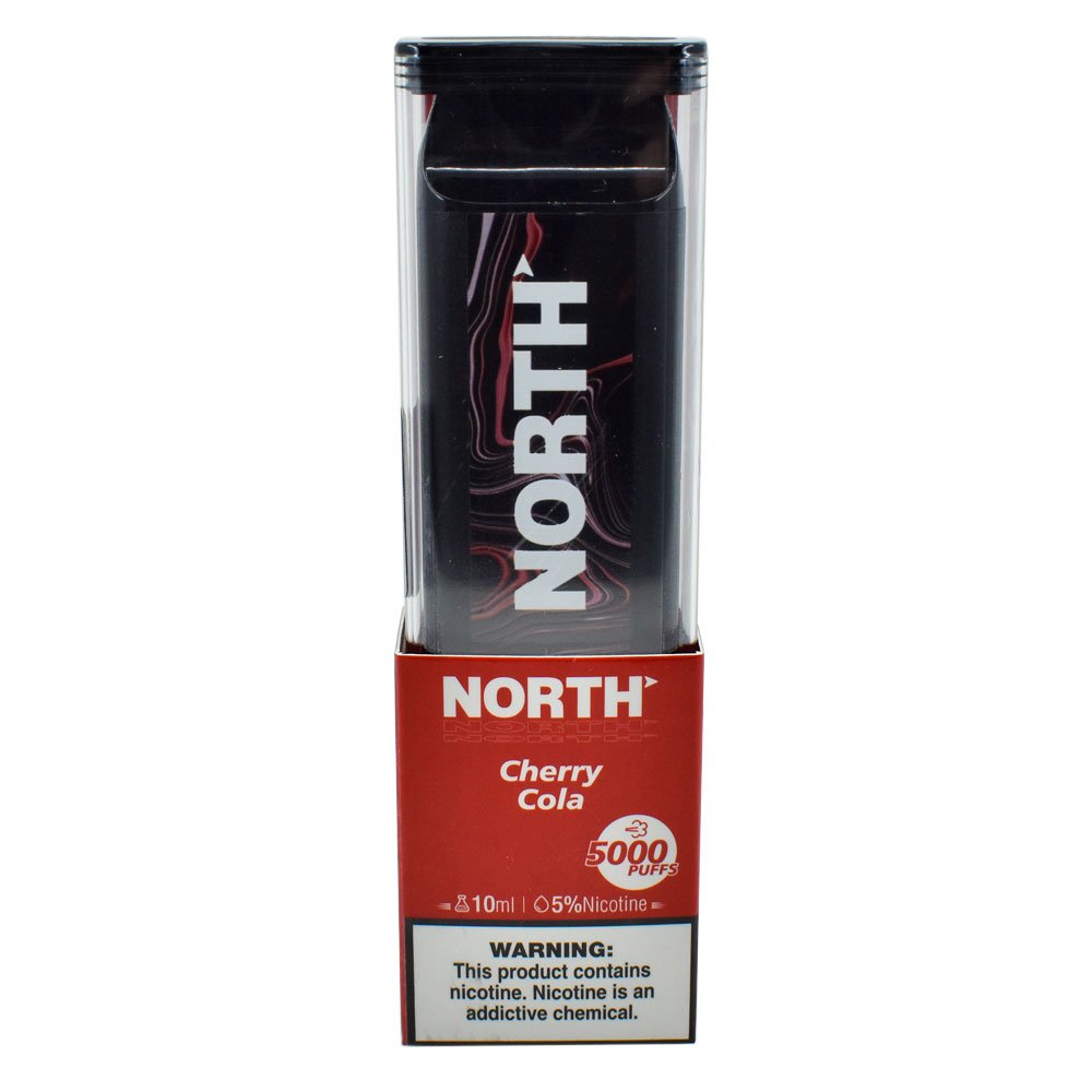 NORTH 5% DISPOSABLE (100ML) 5K PUFFS 10CT/ BOX - Image 2
