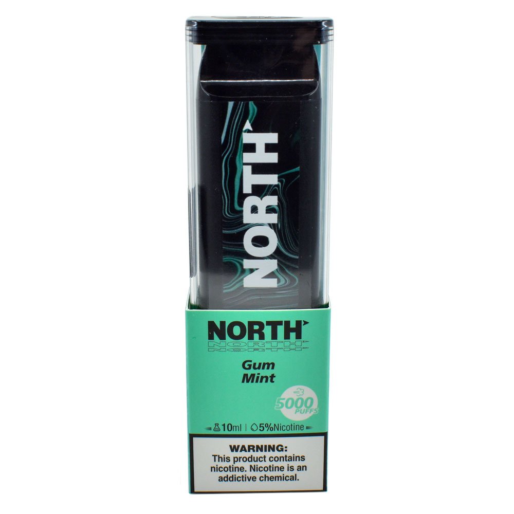 NORTH 5% DISPOSABLE (100ML) 5K PUFFS 10CT/ BOX - Image 4