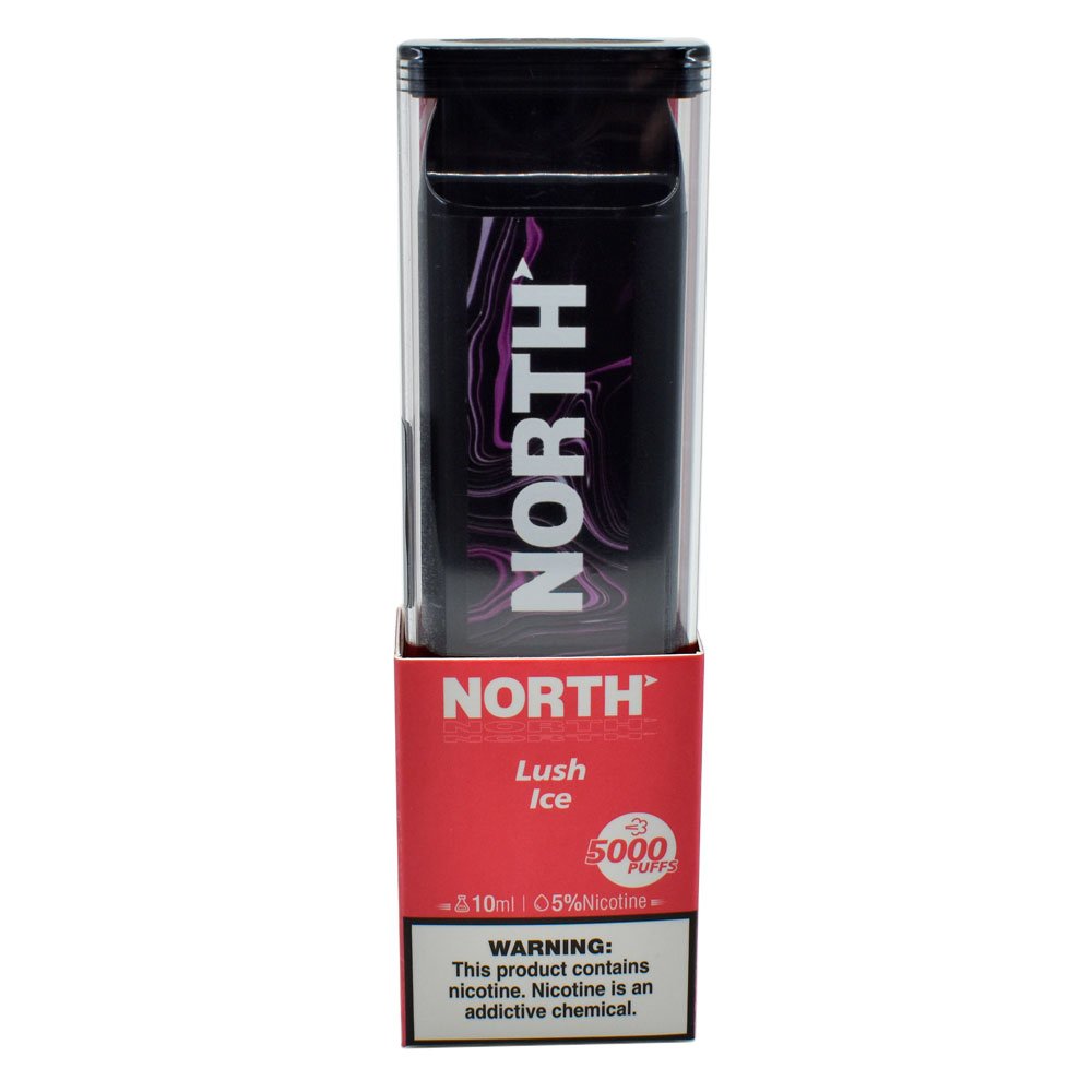 NORTH 5% DISPOSABLE (100ML) 5K PUFFS 10CT/ BOX - Image 6