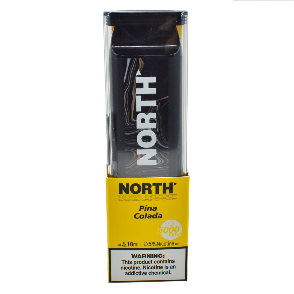 NORTH 5% DISPOSABLE (100ML) 5K PUFFS 10CT/ BOX - Image 8