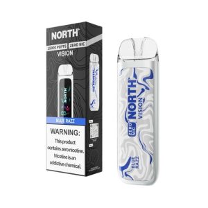NORTH VISION 0% DISPOSABLE (75ML) 15K PUFFS 5CT/ BOX