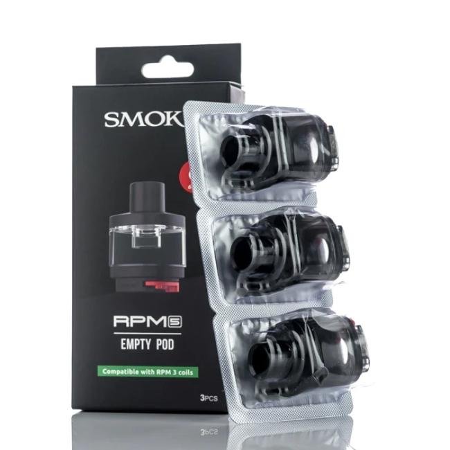 SMOK RPM 5 EMPTY POD 6.5ML 3PK/ BOX